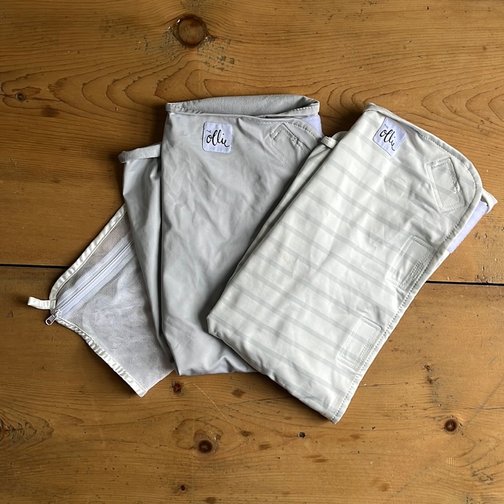TWO Ollie Swaddles